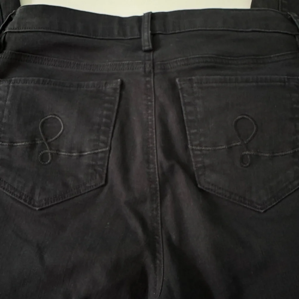 Lilly Pulitzer South Ocean High Rise Jeans in Black Oynx - Picture 4 of 9